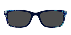 The Polarized Indigo Tortoise Sun Top