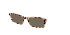 The Polarized Bisque Tortoise Split Sun Top
