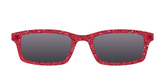 The Polarized Ruby Sparkle Sun Top