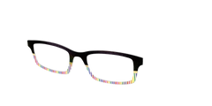 The Chic Pride Stripes Crystal with Gold Foil