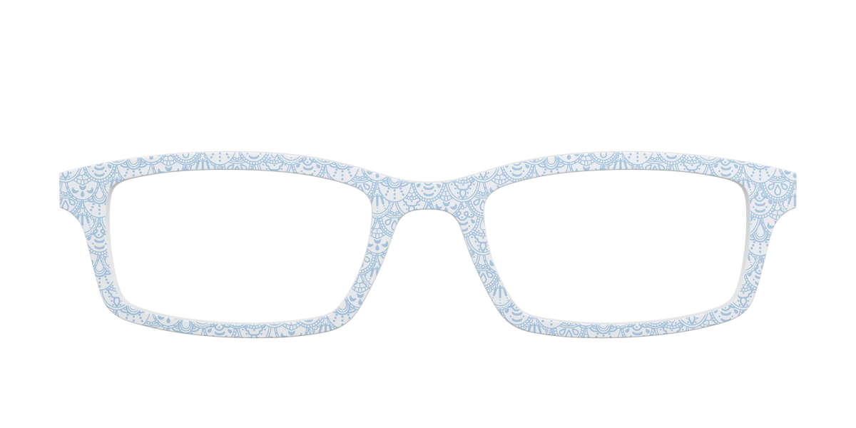 The Something Blue Scallop Lace