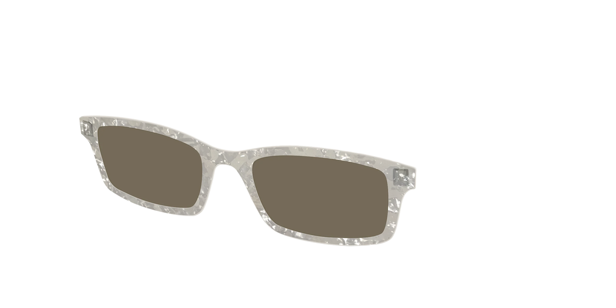 The Polarized White Quartz Pearl Sun Top