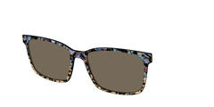 The Polarized Oasis Tortoise Split Sun Top