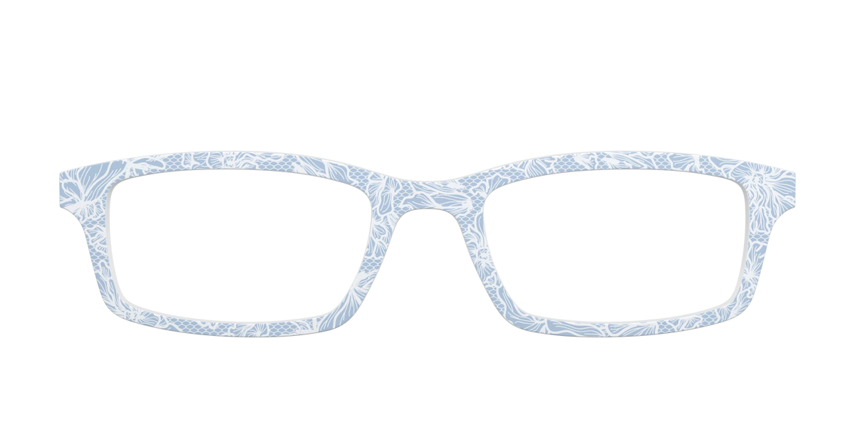 The Something Blue Floral Lace