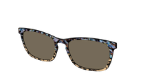 The Polarized Oasis Tortoise Split Sun Top