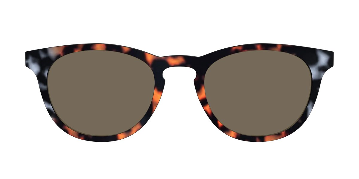 The Polarized Gray & Amber Tortoise Sun Top
