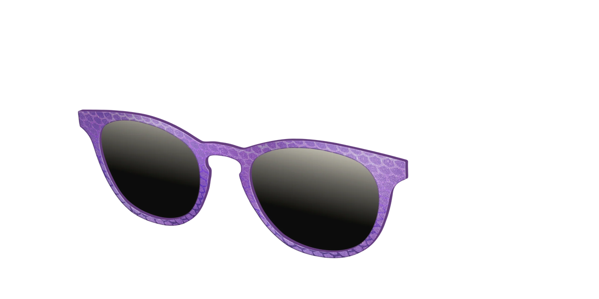 The Polarized Deep Purple Scales Sun Top
