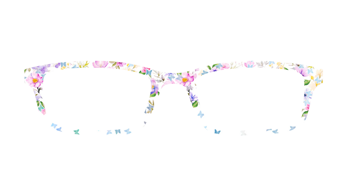 The Delicate Flower Crown with Butterfly Glitter