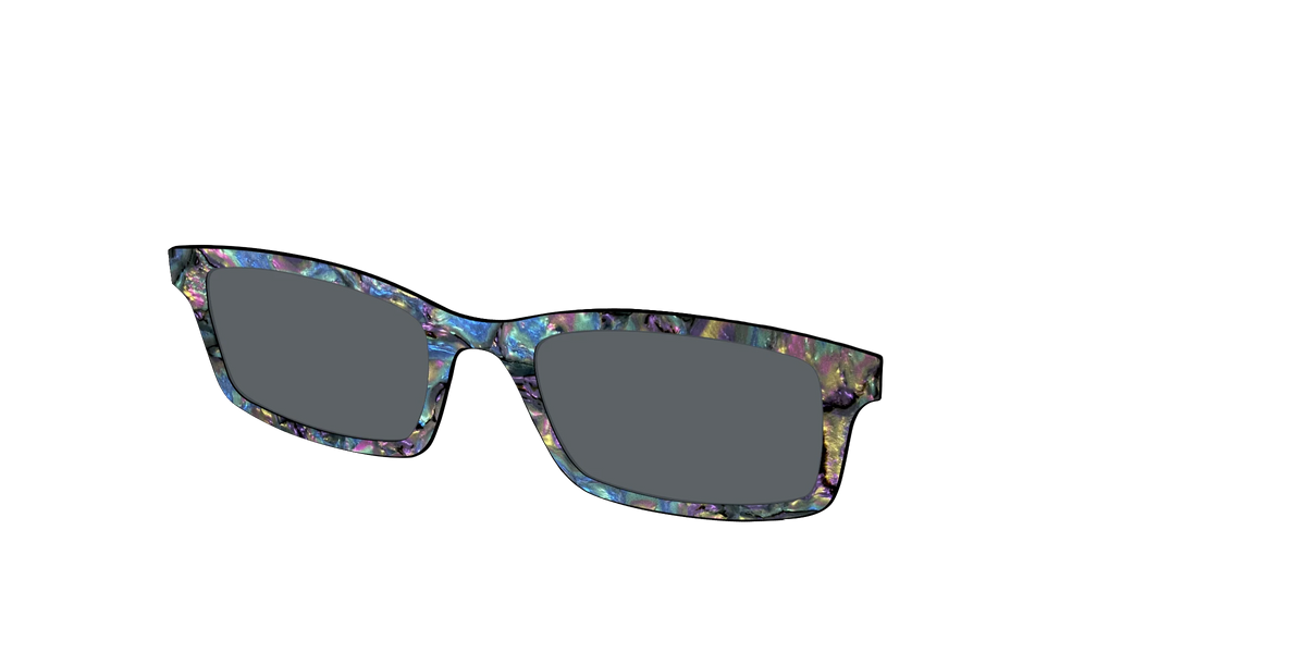 The Polarized Midnight Abalone Sun Top