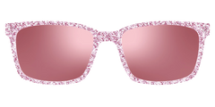 The Polarized Rose Gold Sparkle Sun Top